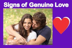 signs of love